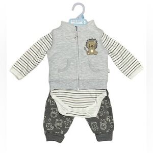 Duck Duck Baby Lion 3pcs Outfit Set 🆕